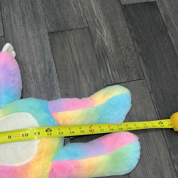 Unicorn bright color sloth soft stuffed animal stuffy - Picture 8 of 8